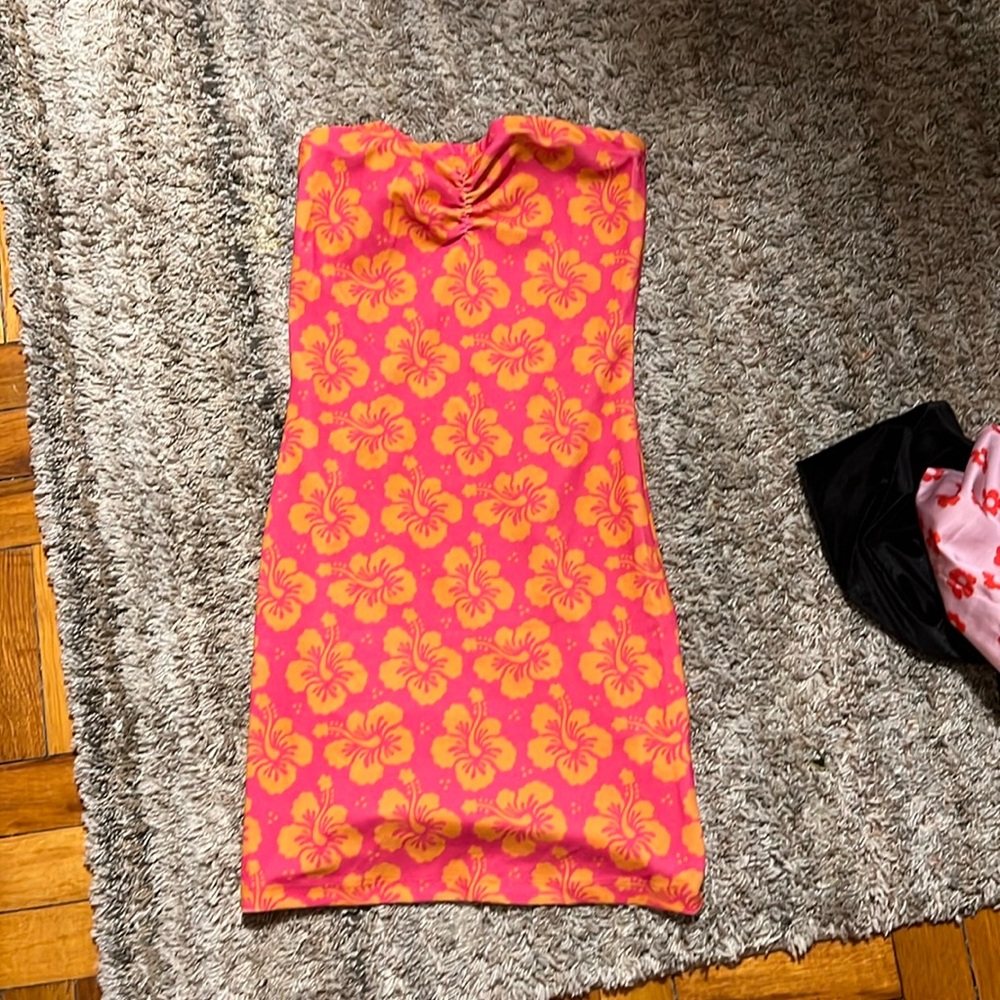 Frankie's Bikinis Hibiscus Dress
